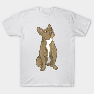 Brown French Bulldog T-Shirt